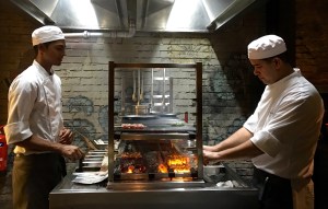 Robata Grill, Chefs in action