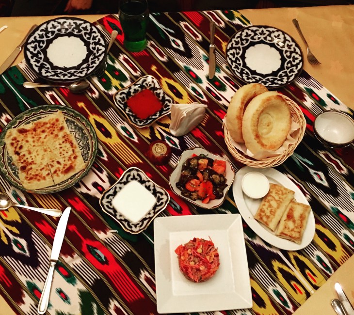 Uzbek Cuisine,Kazakh Cuisine, Russian Cuisine