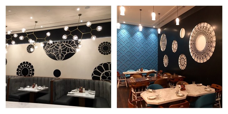 contemporary Indian restaurant