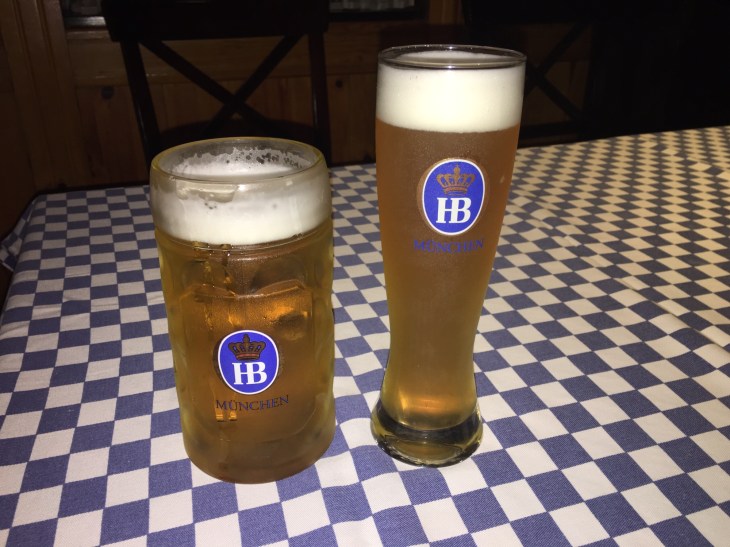 Wheat beer, draught beer