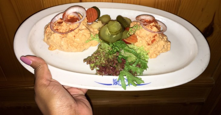 German Cheese platter