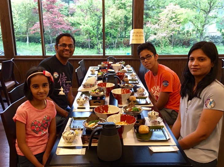 Japanese style lunch