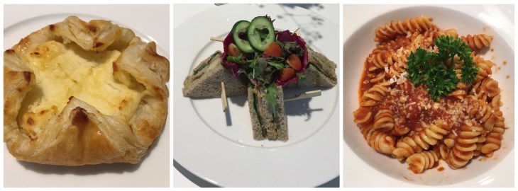 Goat cheese puff pastry