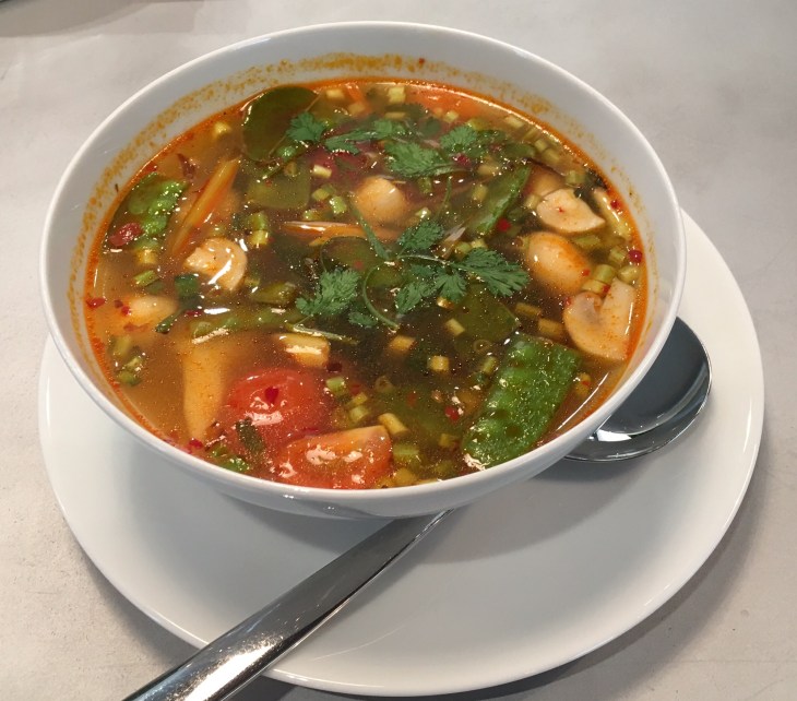 Tom yum soup