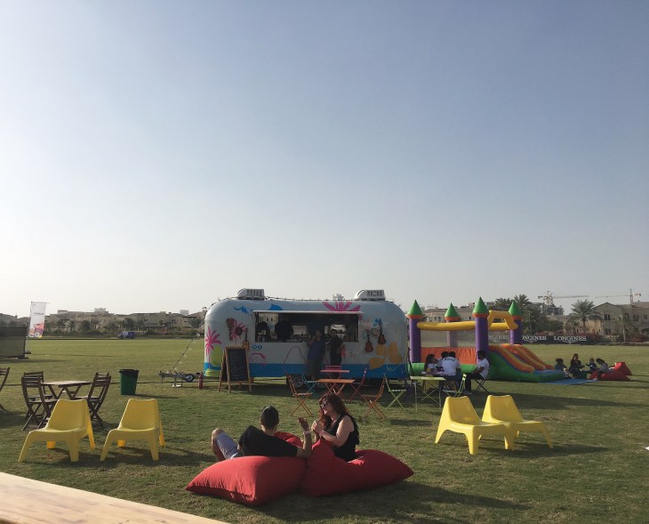 Food trucks in Dubai 