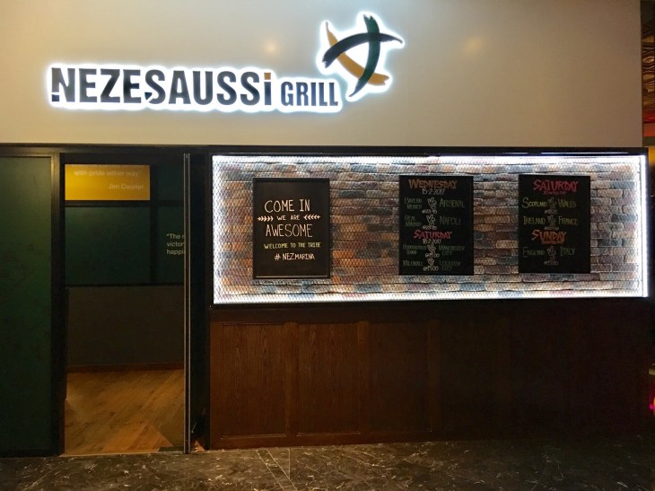 Sports bar in Dubai Marina 