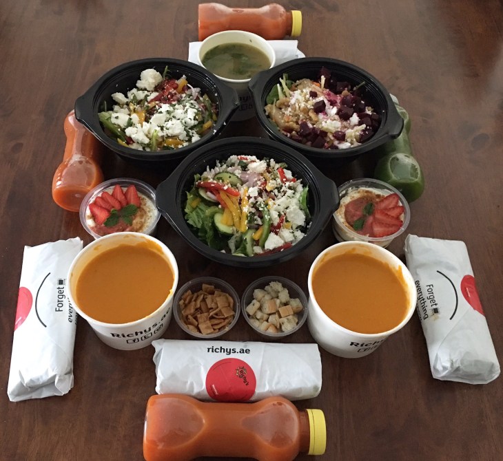 Salad concept in Dubai 