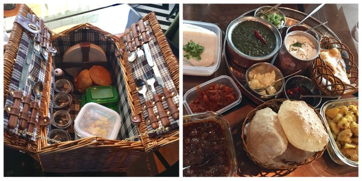 Family picnic basket 