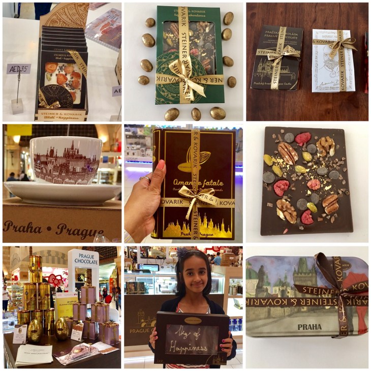Handmade chocolates from Prague 