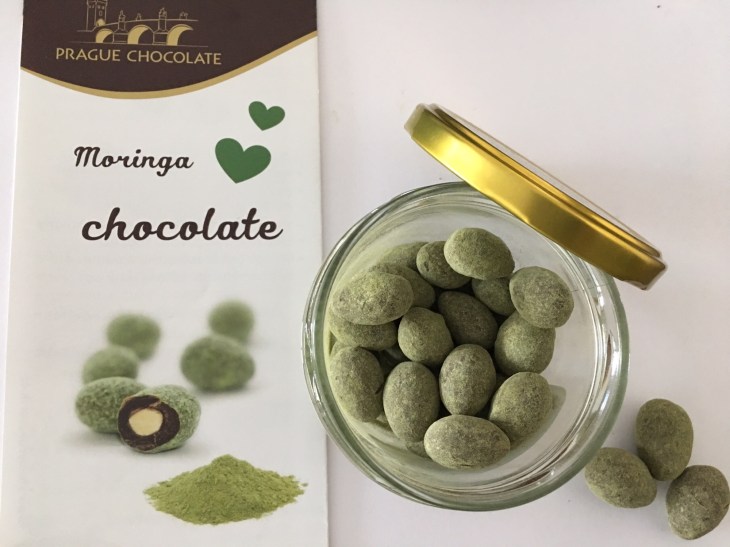 Moringa covered chocolate 