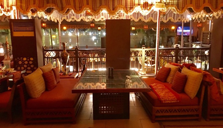 Majlis style seating area