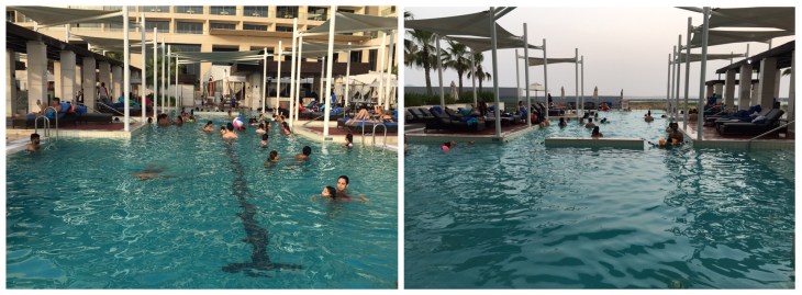 Swimming pool at Crowne Plaza Yas Island 