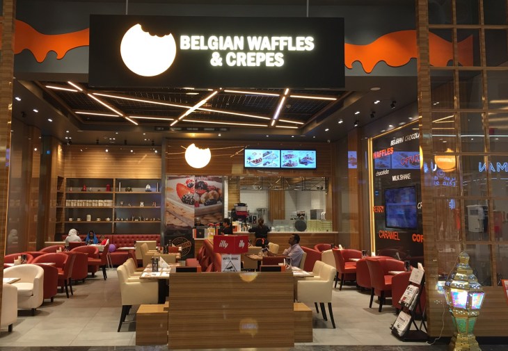 Belgian Waffles in Dubai 