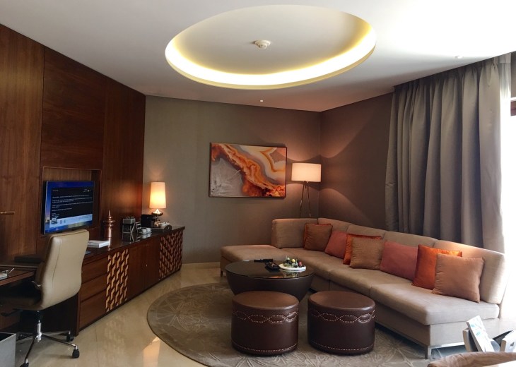 One bedroom suite in fairmont Ajman 