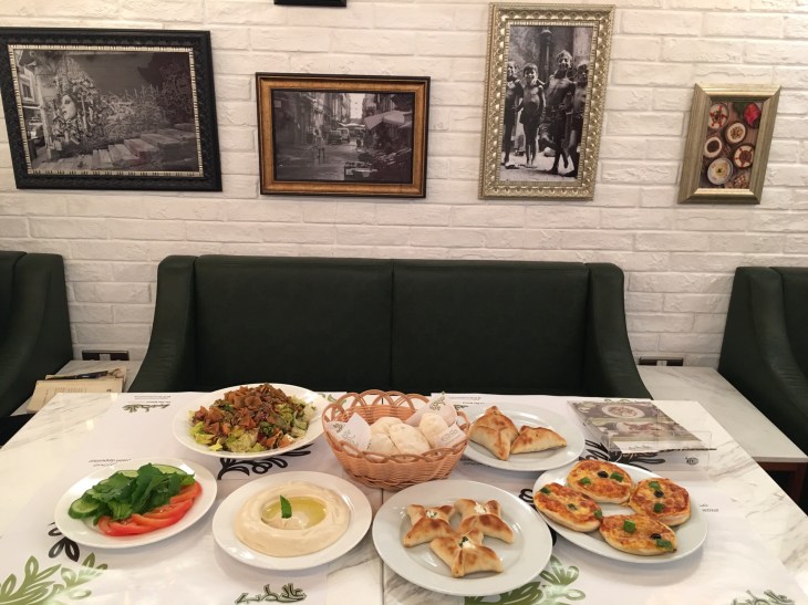 Lebanese pastries in Dubai