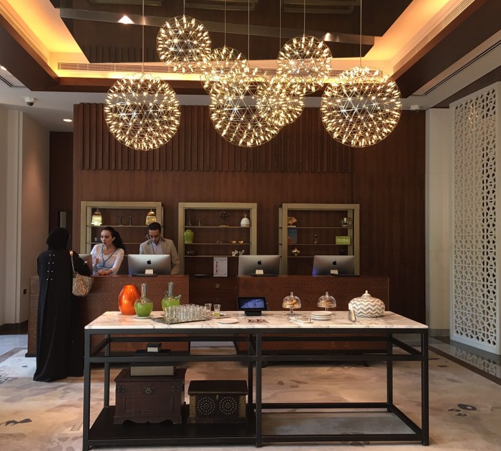 Lobby of Manzil Downtown 