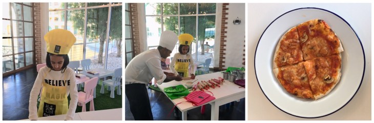 Pizza making for kids