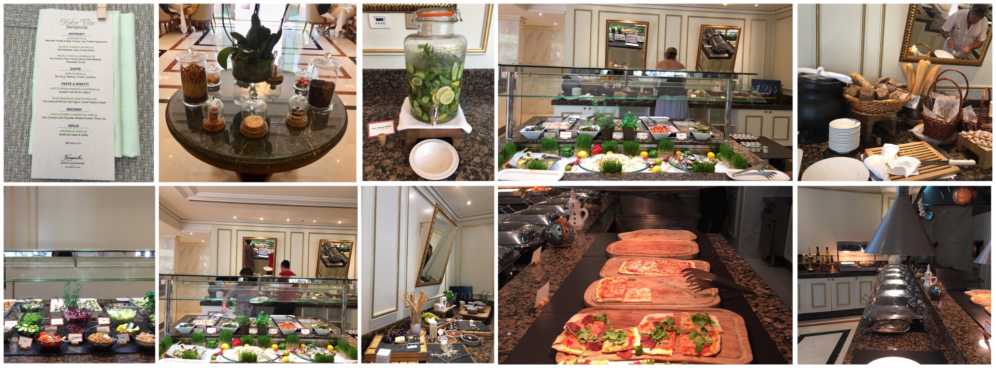 Buffet at Kempinski Palm