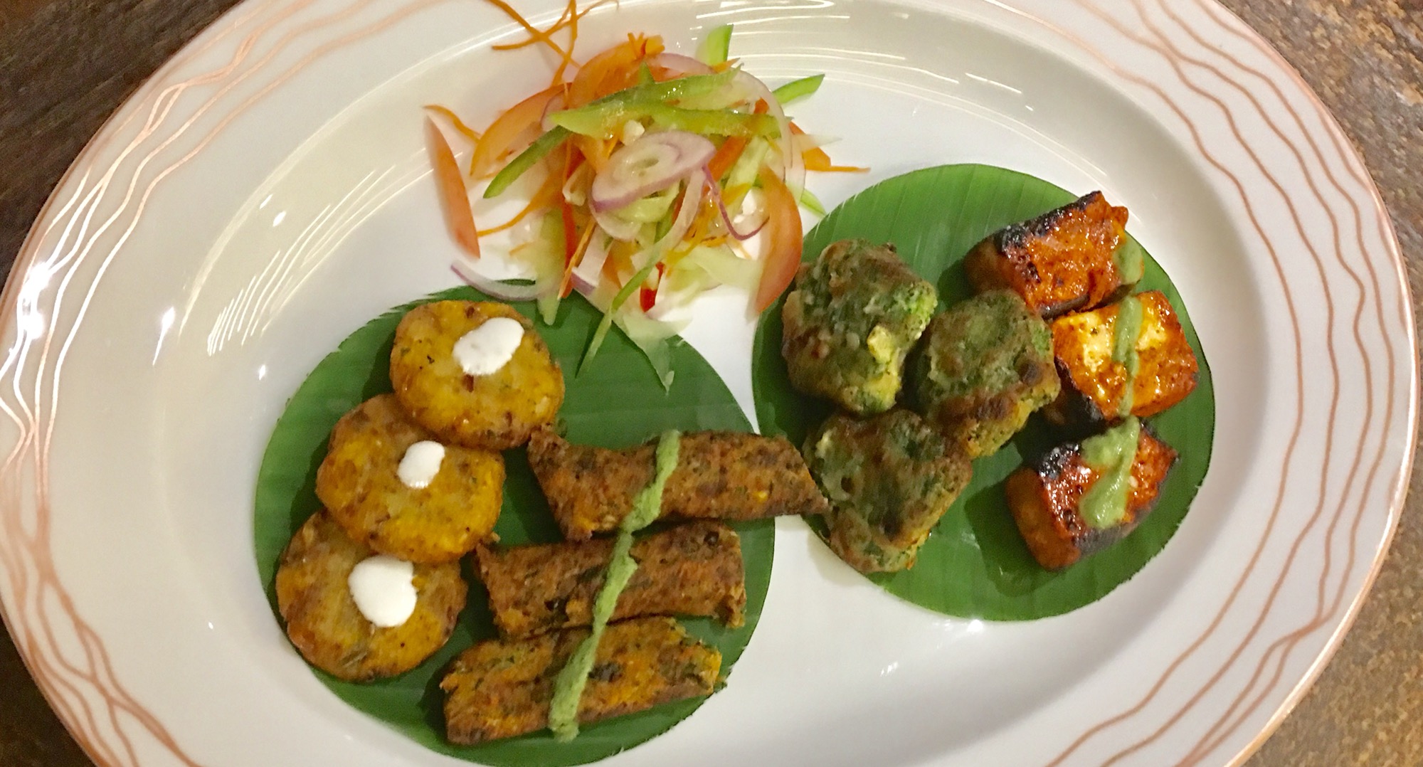 Veg Kebab platter in Khyber 