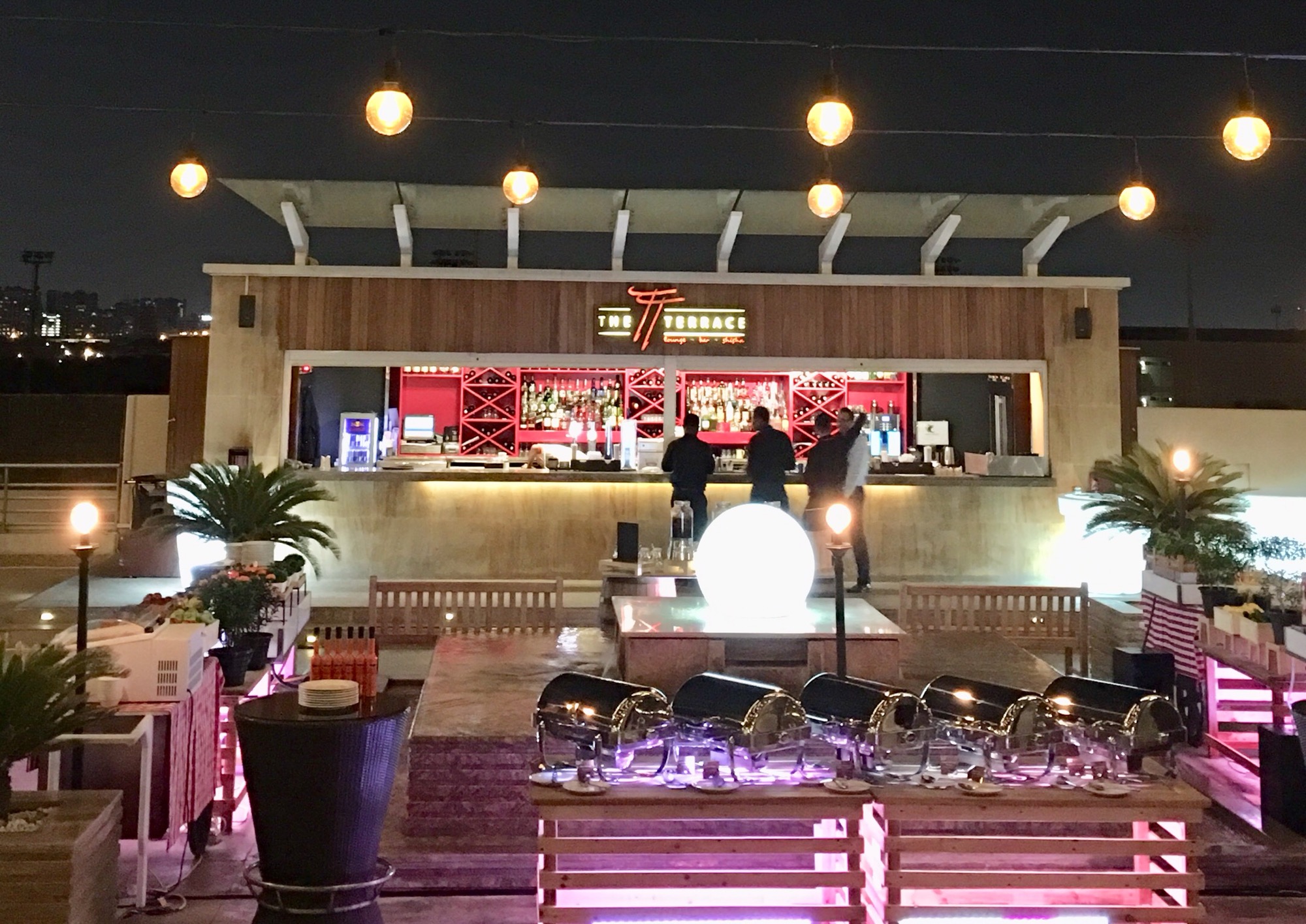 The Terrace lounge and bar