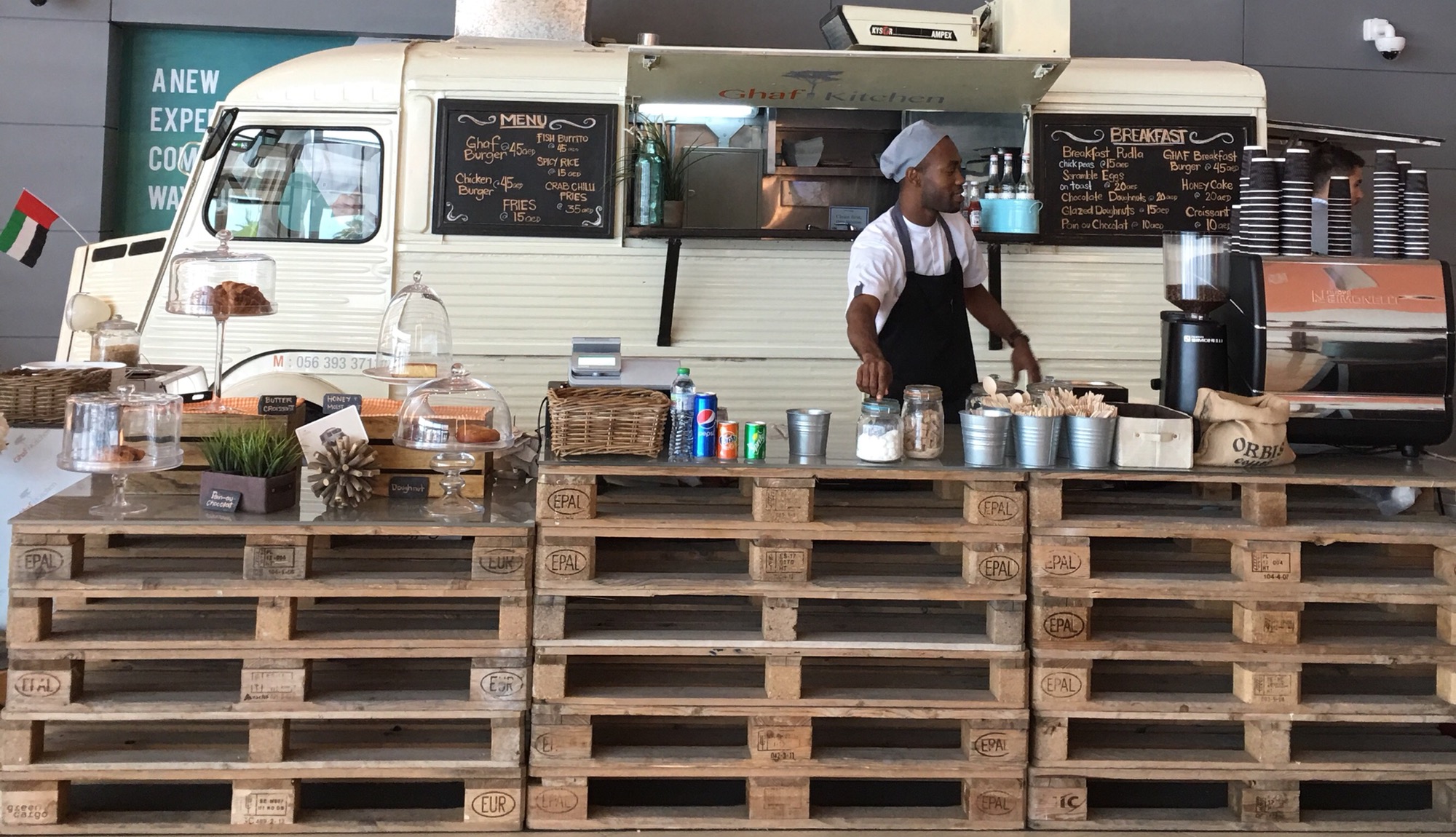 Food trucks in Dubai