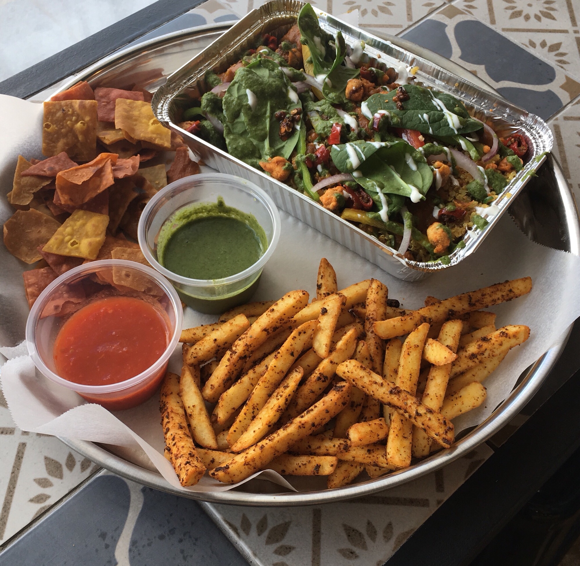 Masala fries