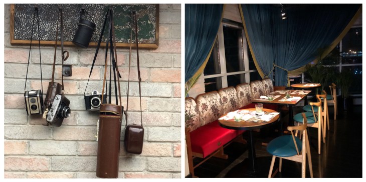 Cinema themed restaurant 