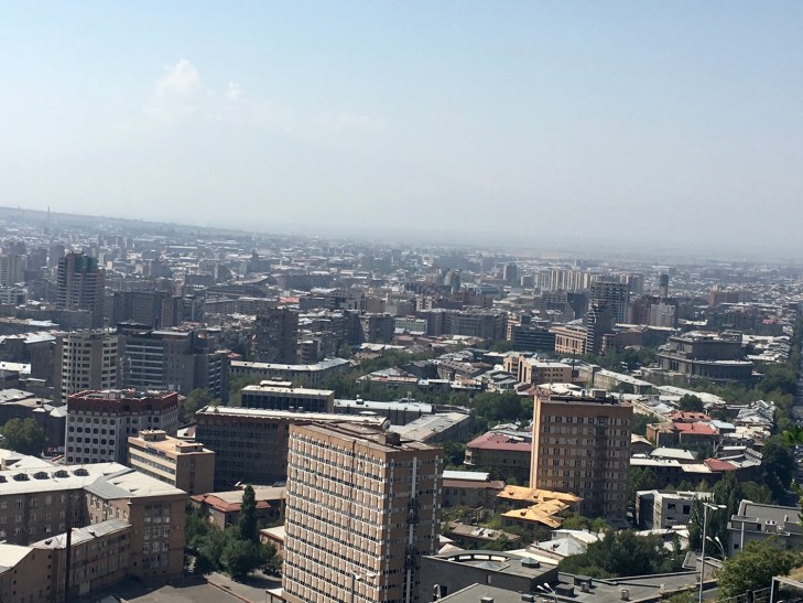 Yerevan city center 