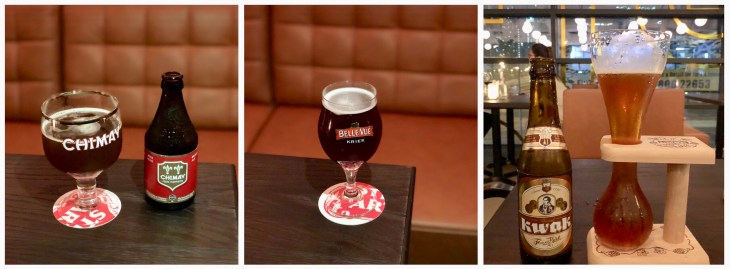 Cherry flavored beer 