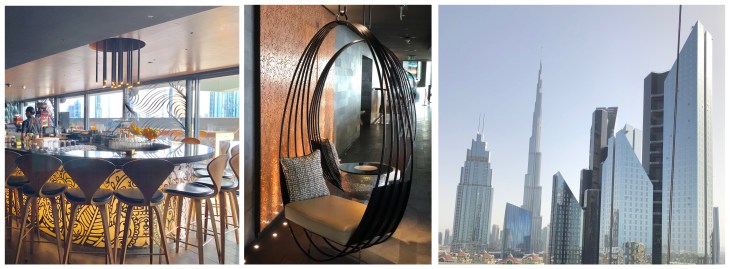 Burj Khalifa view restaurant