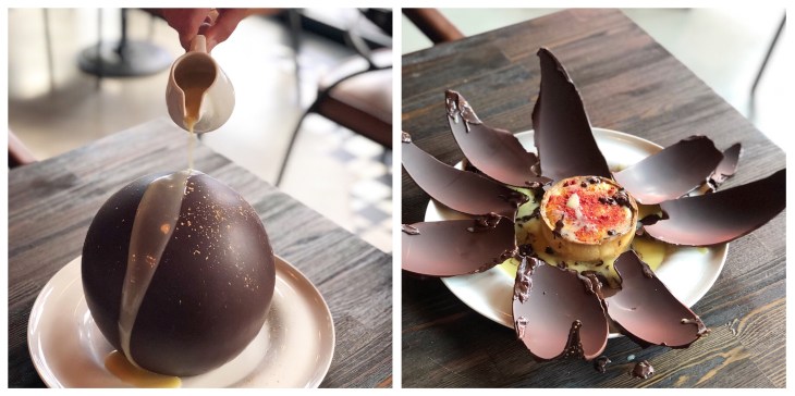 Chocolate sphere 