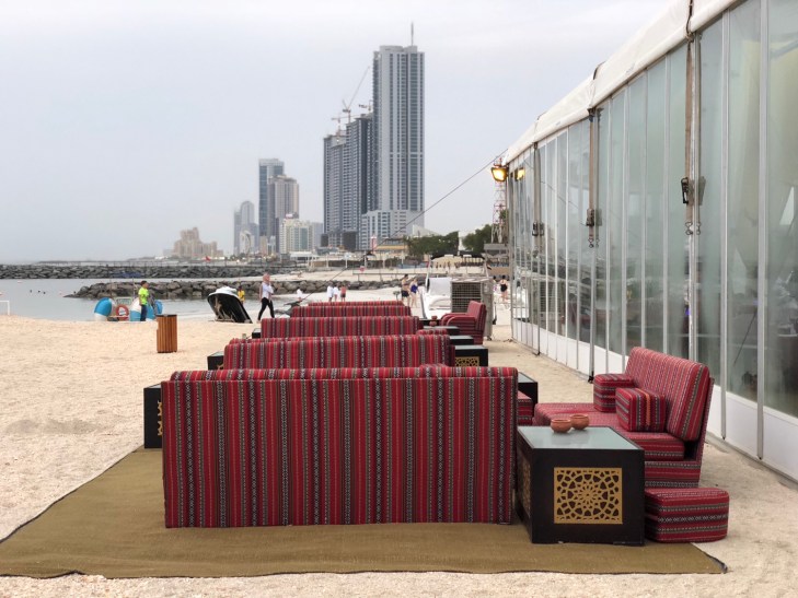 Ramadan tent in Sharjah 
