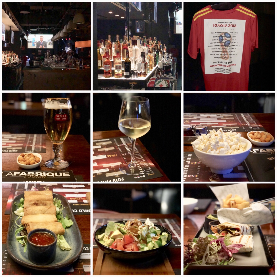 La Fabrique Sports Bar Pullman Dubai Creek City Centre