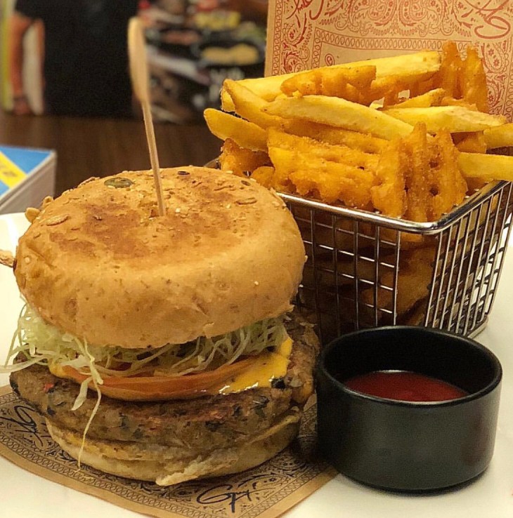 Morgan’s Veggie Burger 