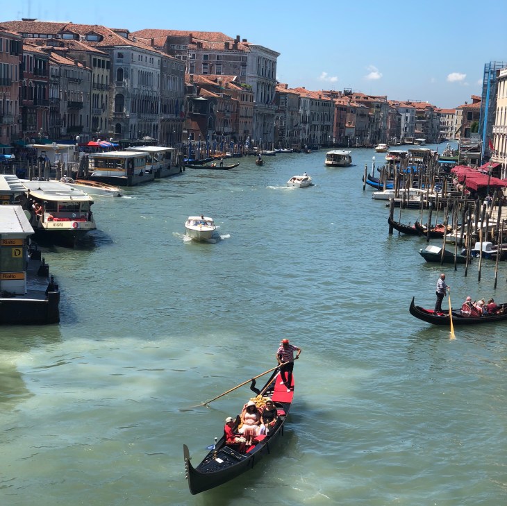 Water bus in Venice