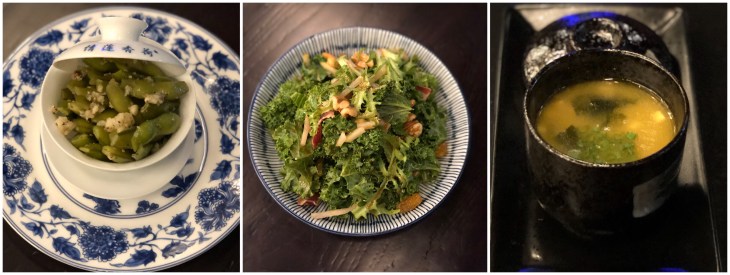 Black truffle miso soup 