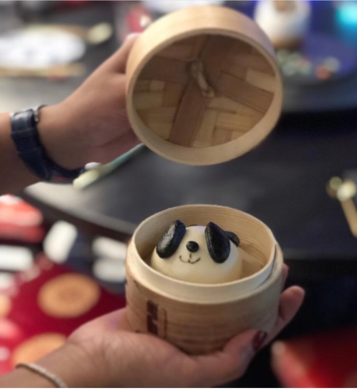 Panda sesame Bao 