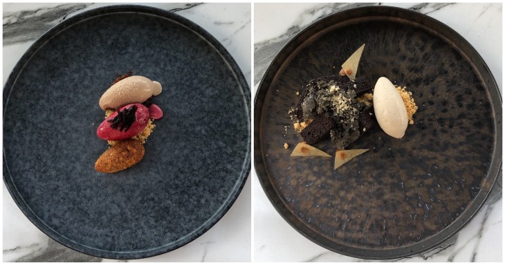 Organic dark chocolate brownie 