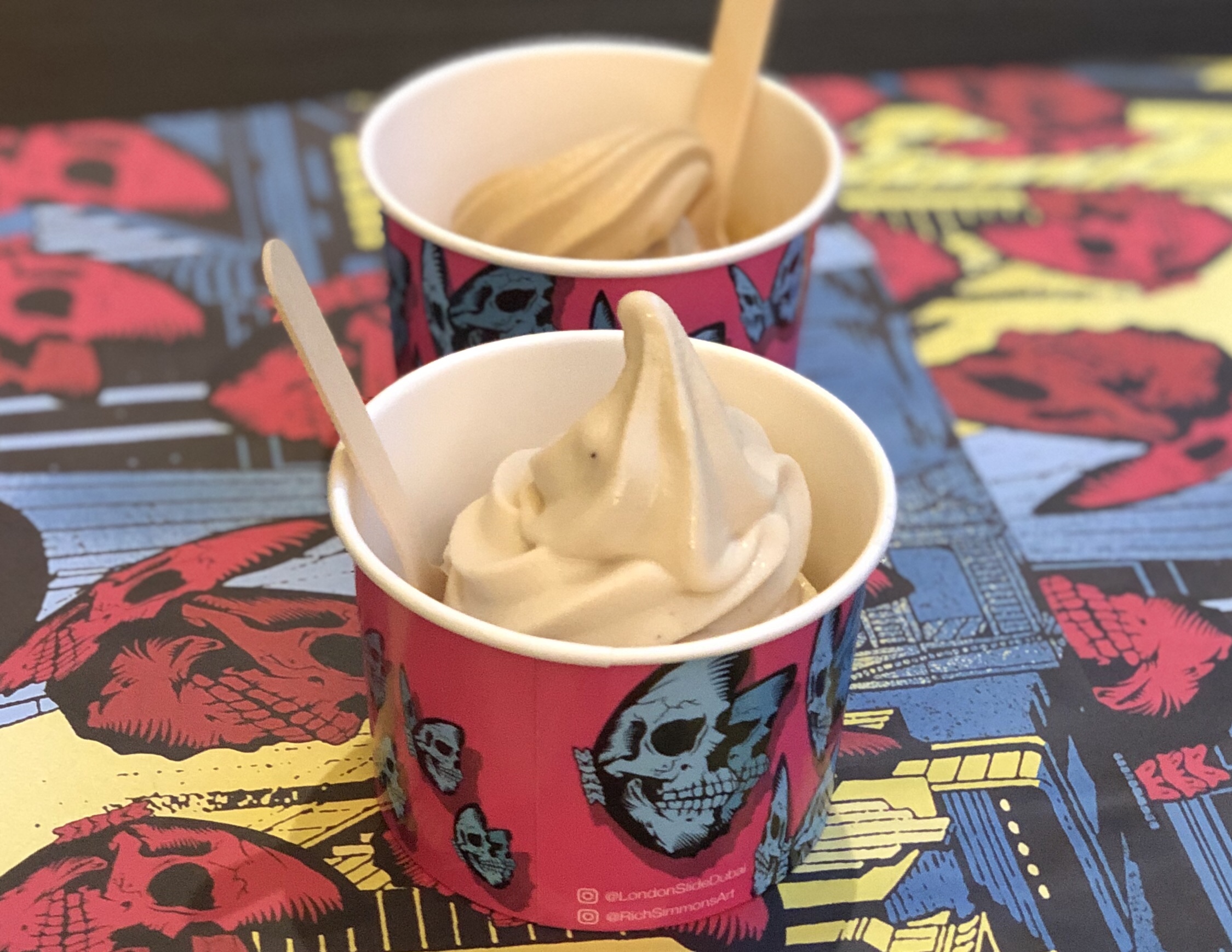 Salted caramel ice cream 