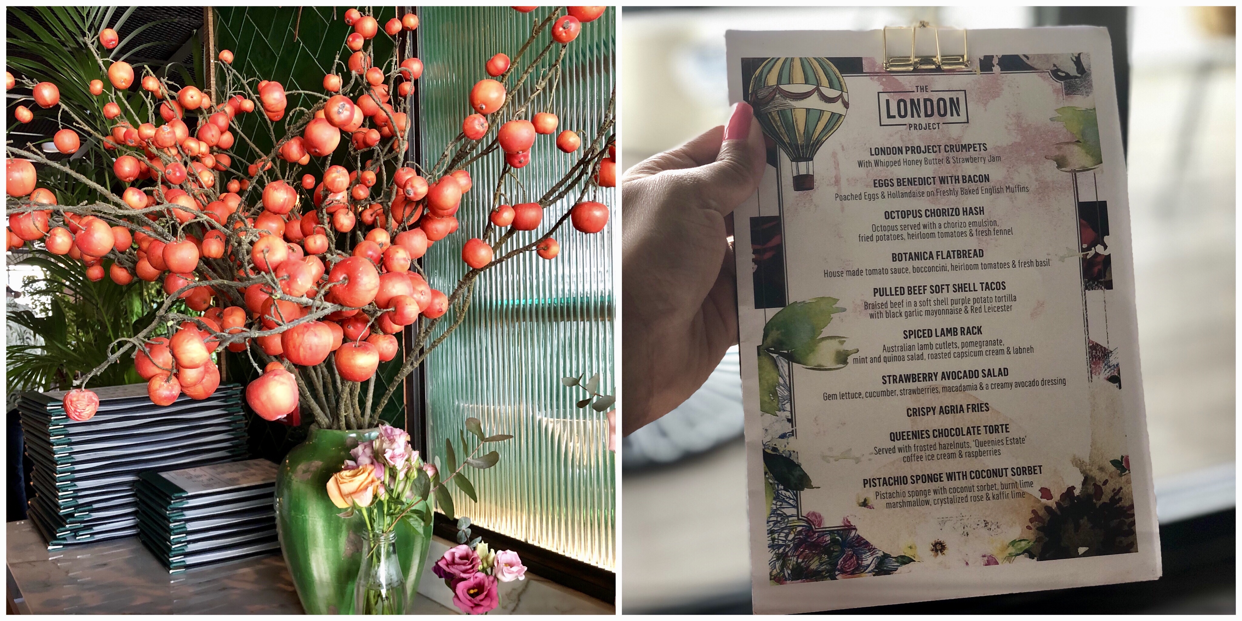 Brunch at the London Project 