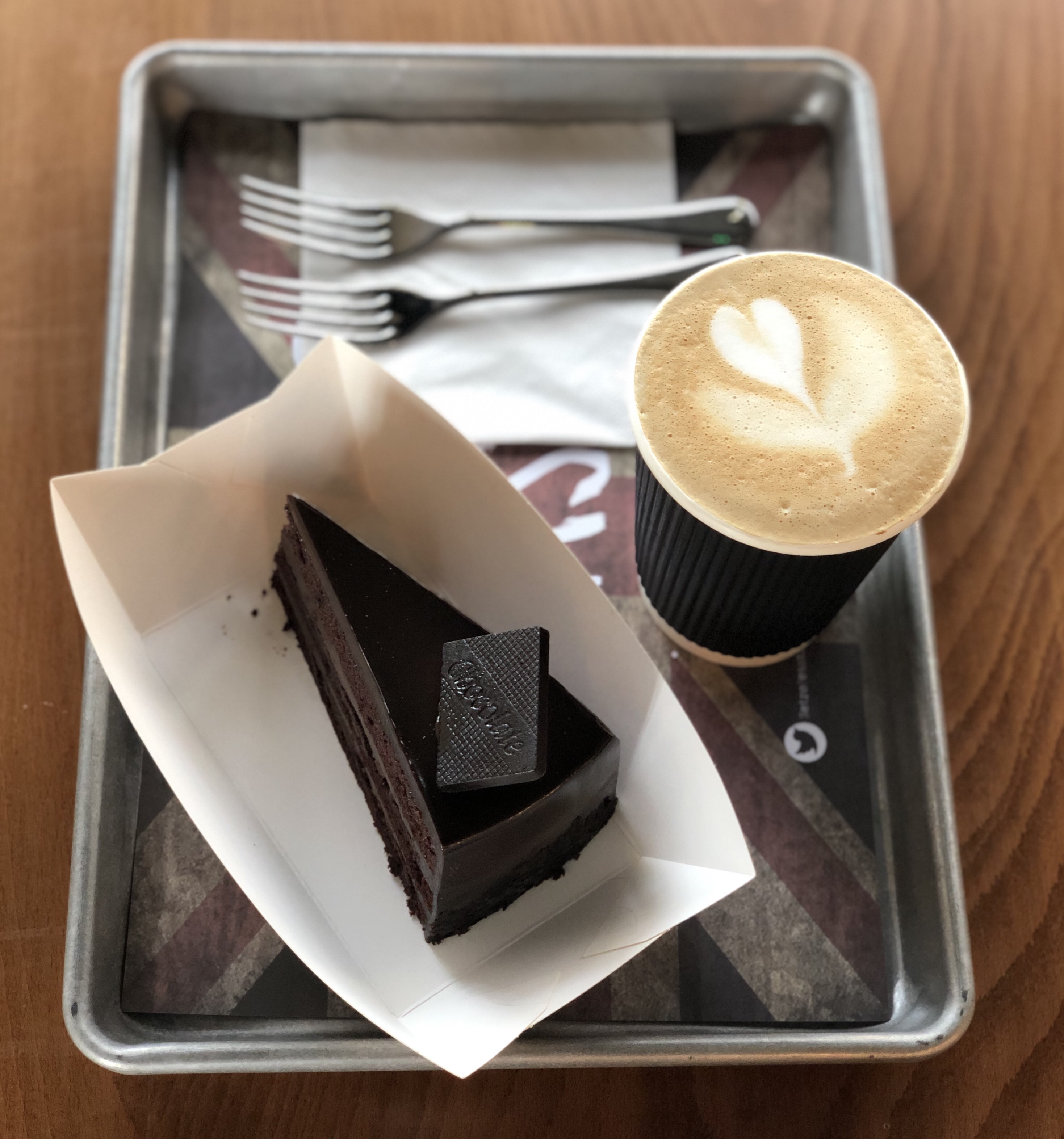 Chocolate fudge cake 