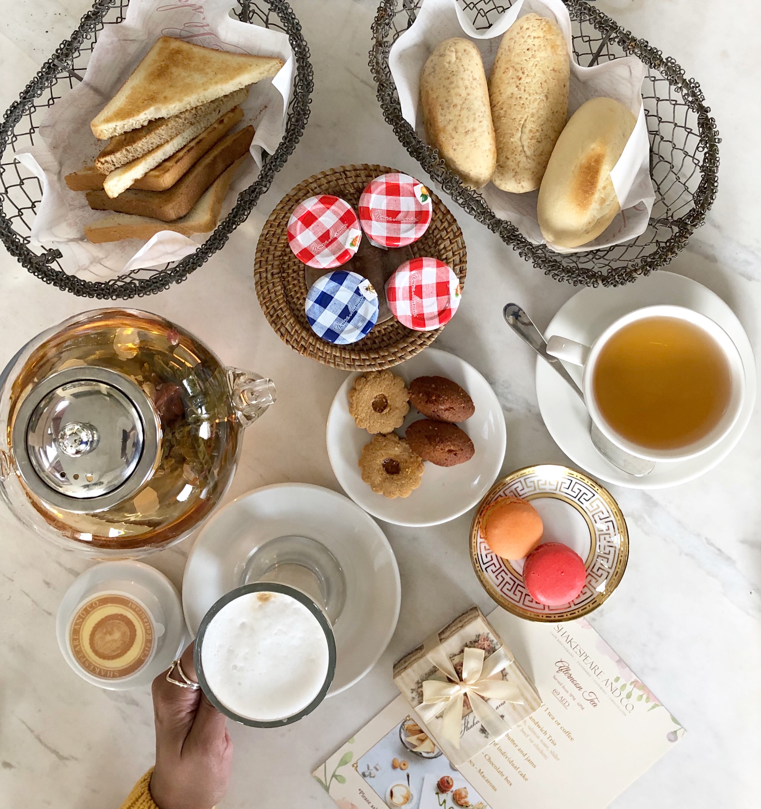 Afternoon Tea at Shakespeare and Co
