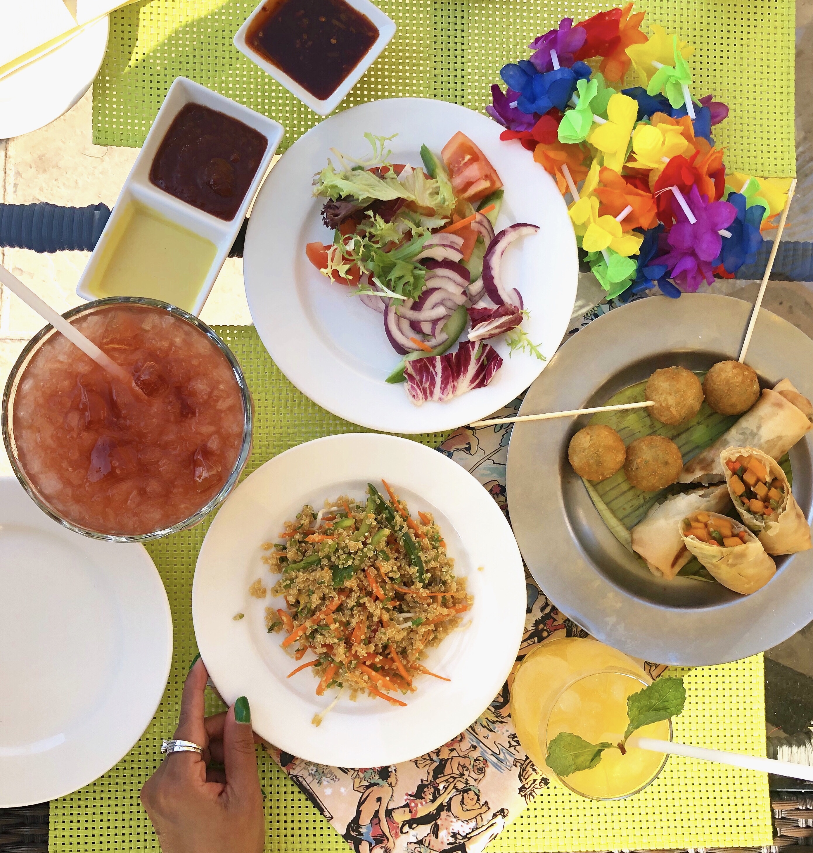 Friday brunch Trader Vic’s 